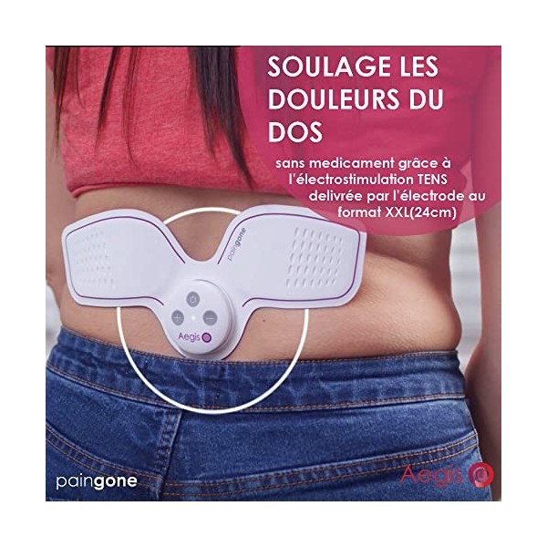 Paingone Aegis| Soulage les douleurs du dos|lombaires| massage dos| sans médicament| soulagement rapide et efficace