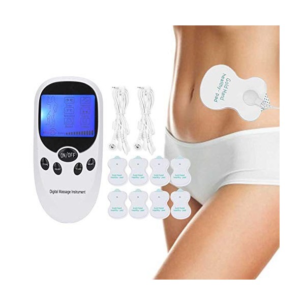 YUYTE Stimulateur Musculaire,Masseur Dimpulsions électronique Numérique, Appareil TENS Muscle le Renforcement Musculaire, So