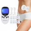 YUYTE Stimulateur Musculaire,Masseur Dimpulsions électronique Numérique, Appareil TENS Muscle le Renforcement Musculaire, So