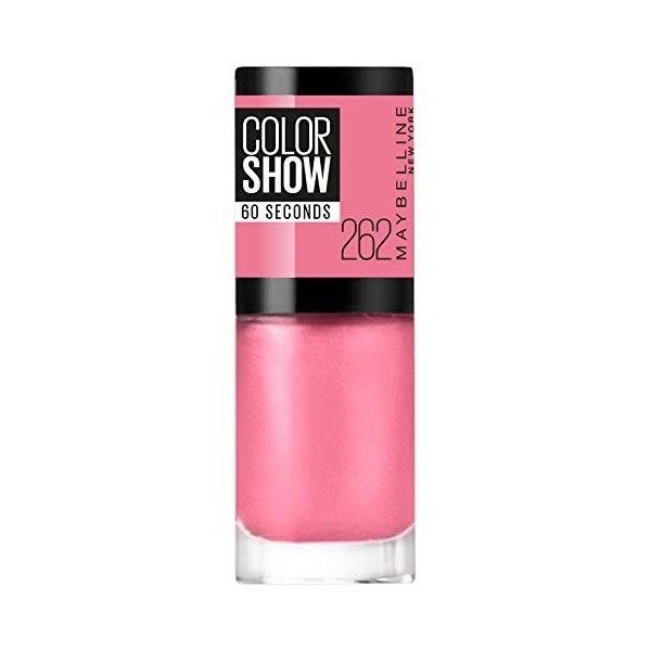 Gemey Maybelline - Vernis Color Show de Maybelline N°262 Pink Boom