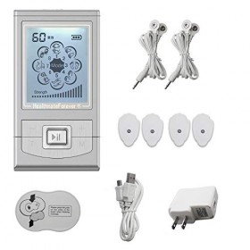 HealthmateForever Effacé Des dizaines Unité fda Hm8Ml Noir 8 Modes Palm Massage