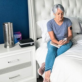 iReliev Étui de transport de voyage pour votre appareil TENS ou TENS + EMS. Compatible avec les appareils ET- 7070 et ET- 13