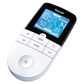 Appareil TENS EMS portable avec application Kaia pour soulager les douleurs dorsales Beurer EM 49