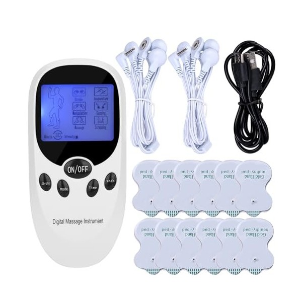 Électrostimulateur Anti Douleur Tens Sans Fil, Appareil Electrostimulation Abdominale, La Stimulation Musculaire, Appareil Te