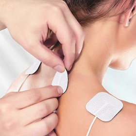 Lot de 10 électrodes autocollantes réutilisables pour dix machines dacupuncture Digita Therapy Masseur, électrothérapie, dix