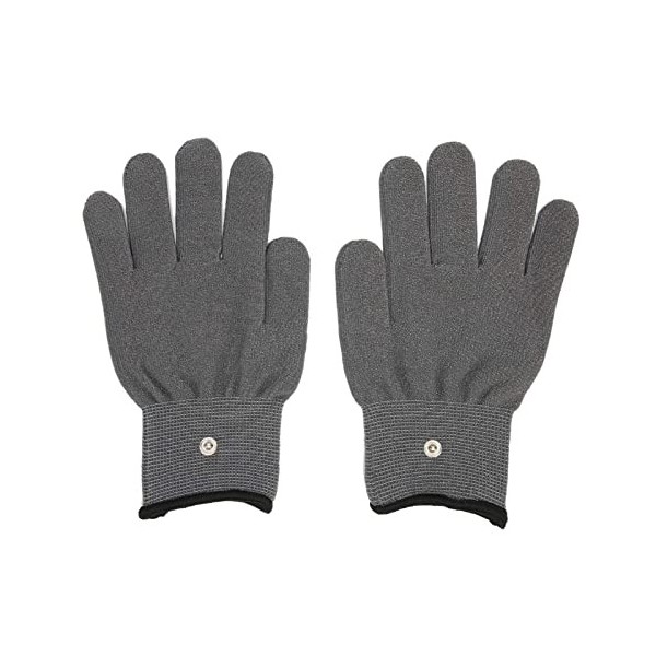 Gants de Massage Conducteurs, Gants à électrodes Respirants Antistatiques Polyvalents pour larthrite des Mains L 