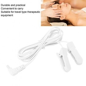 TENS Wire Ear Clip, TENS Wire Ear Clip 2.35mm TENS Electrode Câble de Connexion Clip Doreille pour Appareil de Massage Numér