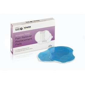 Kinetik Wellbeing Lot de 4 plaquettes de rechange sans fil TENS en association avec St John Ambulance