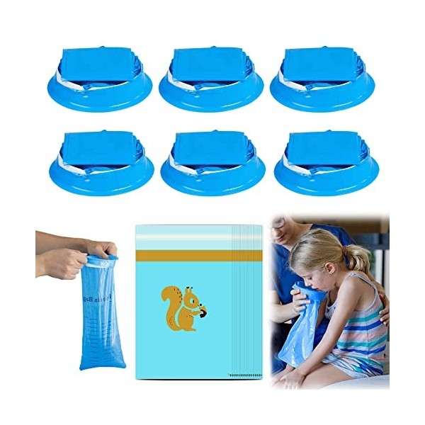 Vomissement, Sachet de Voyage pour Vomi, Sac de Vomissement, 1000ml Jetable Sacs à Vomi, Sacs à Vomi, Sacs Jetables pour Vomi