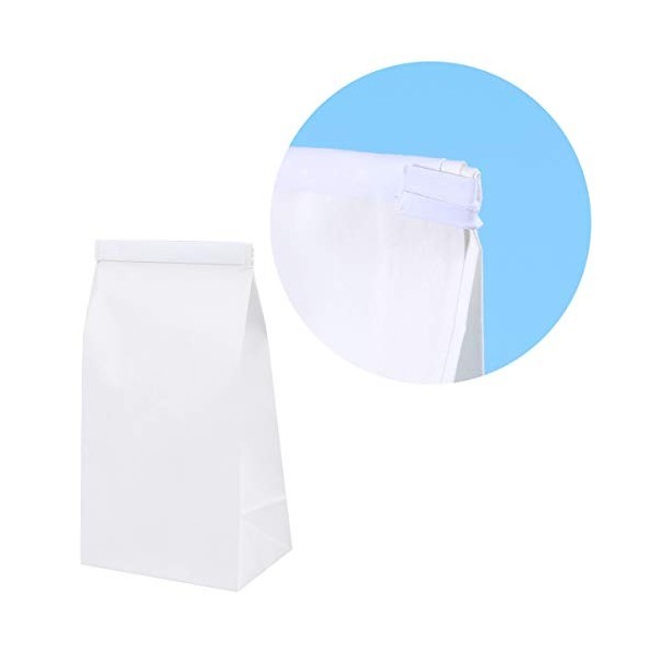 ULTNICE SicSac Lot, Sac de récupération de la erbrechen et des 25pcs Blanc 