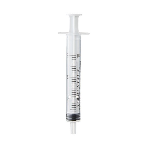 Romed Lot de 100 seringues stériles à usage unique 2-3 ml