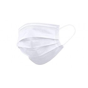 Masque barrière de protection - Validé DGA UNS1 100 + 2 Extenseurs de Masques Coloris Blanc Taille Ajustable