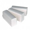 Essuie-mains en papier 2 plis cellulose Pliage en Z 3750 Blanc