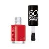 Rimmel Queen Of Tarts, 60 secondes de vernis à ongles Super Shine, baies et crème, 8 ml