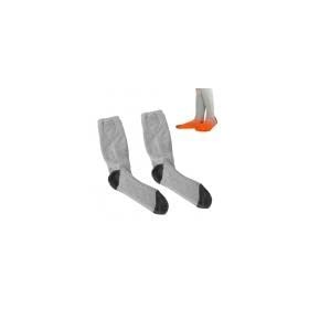 SUNGOOYUE Bas de Chauffage électrique, Bas de Chauffage électrique en Coton Lavable à Température Réglable avec Batterie au L