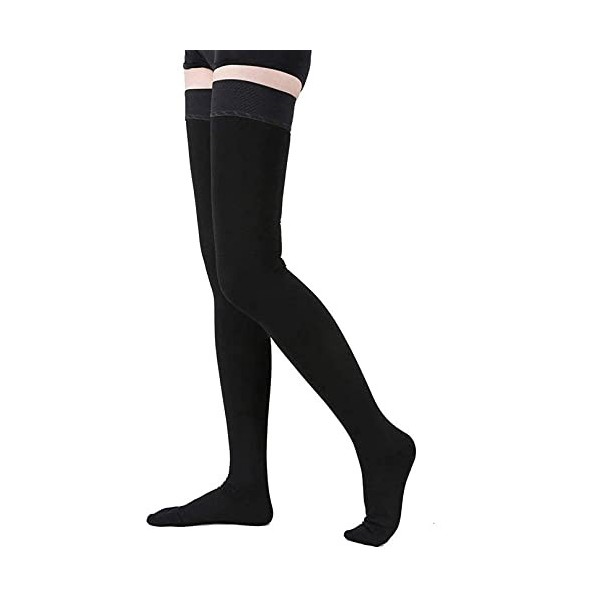 Chaussettes de compression de mollet, bas de compression avec compression de  gradient médical