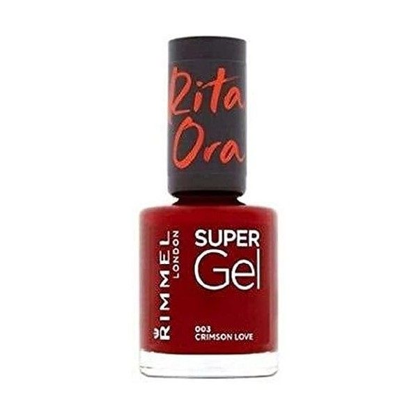 Rimmel Super Gel By Kate - Vernis à Ongles 003-Crimson Love 