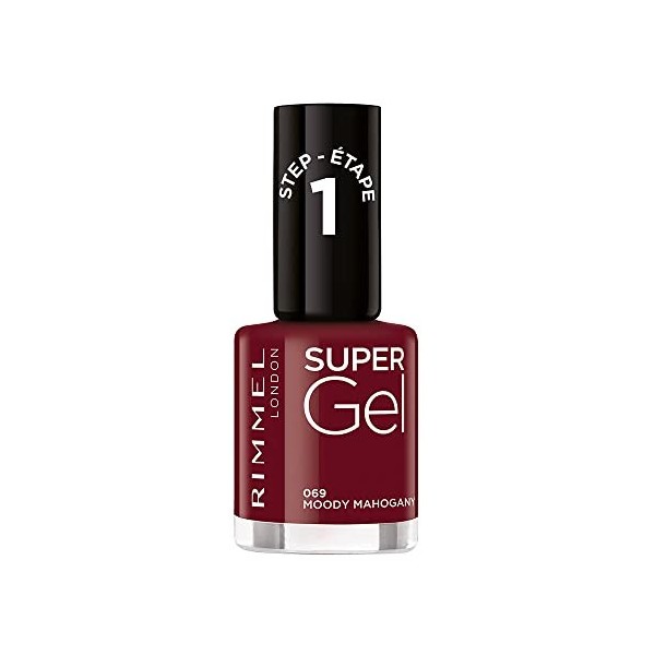 Rimmel - Vernis à Ongles Super Gel - 69 Moody Mahogany