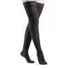 Sigvaris Access 973NLLW99 30-40 mmHg Womens Closed Toe Thigh Highs, Black, Large-Long by Sigvaris