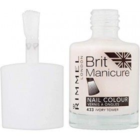 Rimmel London 433 Lot de 2 manucures à ongles Ivoire