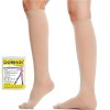 Beister Bas De Contention Homme & Femme, 20-30mmhg Contention Chaussettes Classe 2 Medicale Soutien Graduel Bas De Compressio...