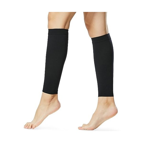 beister Bas De Compression Mollets Homme & Femme, 20-30mmhg Bas De Contention Sans Pied Medical Classe 2 Soutien Graduel, Man