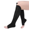 Bas de contention,Haofy 1 à Fermeture éclair Chaussettes de Compression pour Hommes et Femmes Chaussette de Contention pour V