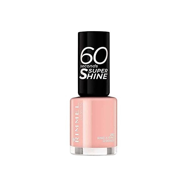 Rimmel - Vernis à Ongles 60 Seconds Super Shine - 262 Ring a Ring ORoses