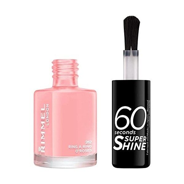 Rimmel - Vernis à Ongles 60 Seconds Super Shine - 262 Ring a Ring ORoses