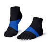 KNITIDO Marathon TS Chaussettes à orteils sport avec support du pied et système anti-ampoules, pointure:39-42, Coleur:navy / 