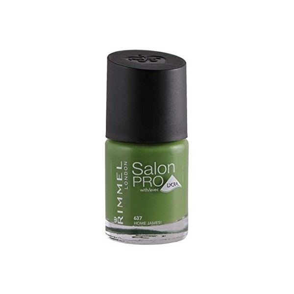 RIMMEL LONDON NAIL POLISH SALON PRO HOME JAMES 637 12ML