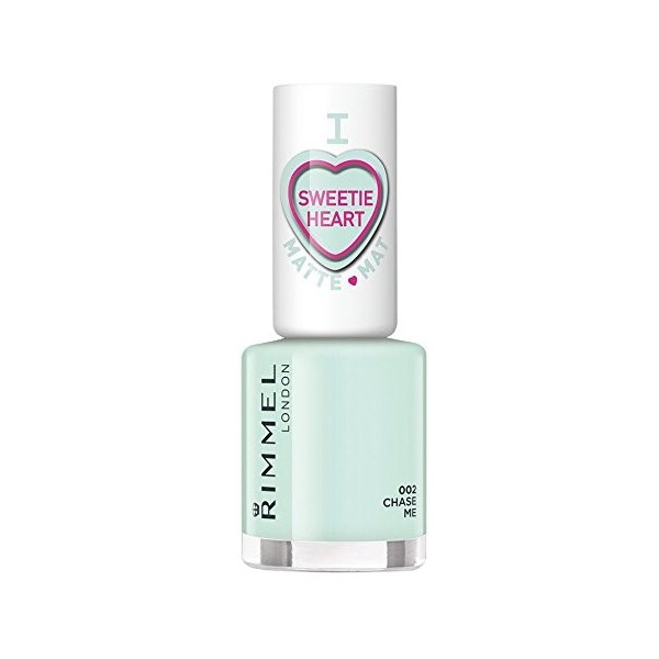 Rimmel London Sweetie Pastels mats en velours Motif cœur Chase Me