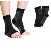 Chaussettes de compression pour aponévrosite plantaire 2 paires de chaussettes par paquet compression graduée Un soutien pa