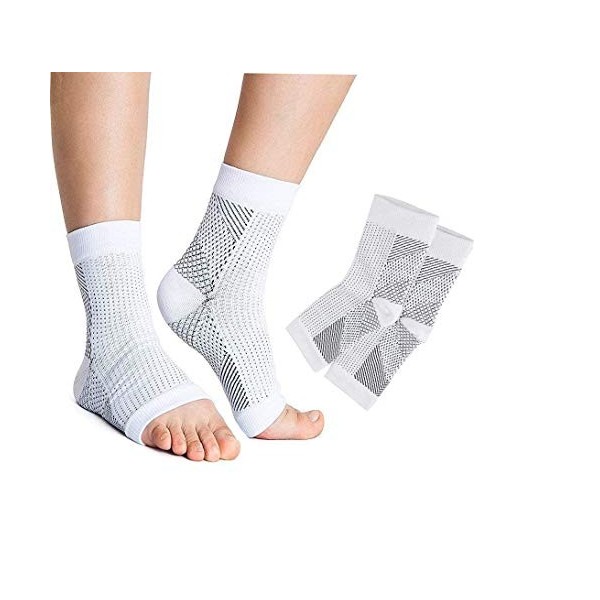 Chaussettes de compression pour aponévrosite plantaire 2 paires de chaussettes par paquet compression graduée Un soutien pa