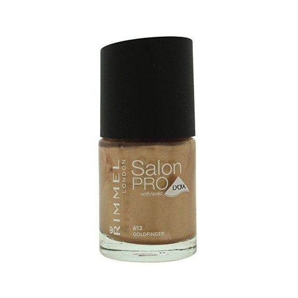 RIMMEL LONDON NAIL POLISH SALON PRO GOLDFINGER 613 12ML