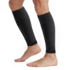 CAMBIVO 1 Paire Chaussettes de Contention Femme Homme, Bas de Contention sans Pied, Manchon Compression Mollet pour Course, S