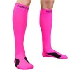 Meister Chaussettes de course pour tibias à compression graduées 20-25mmHg Paire - Rose - M