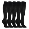 Weekend Peninsula Lot de 5 Paires Chaussettes de Compression Contention pour Hommes et Femmes, pour Running, Sport, Cyclisme,