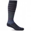 Sockwell Femme circulateur dChaussettes de Compression, Femme, Circulator, Bleu Marine, S/M