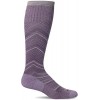 Sockwell Chaussettes de compression graduées Full Flattery pour femme, Lavande, Small-Medium