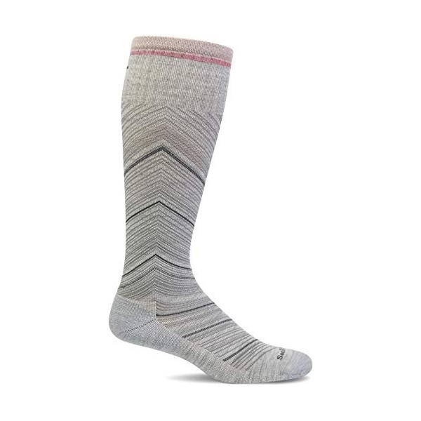 Sockwell Chaussettes de compression graduées Full Flattery pour femme, Lavande, Small-Medium