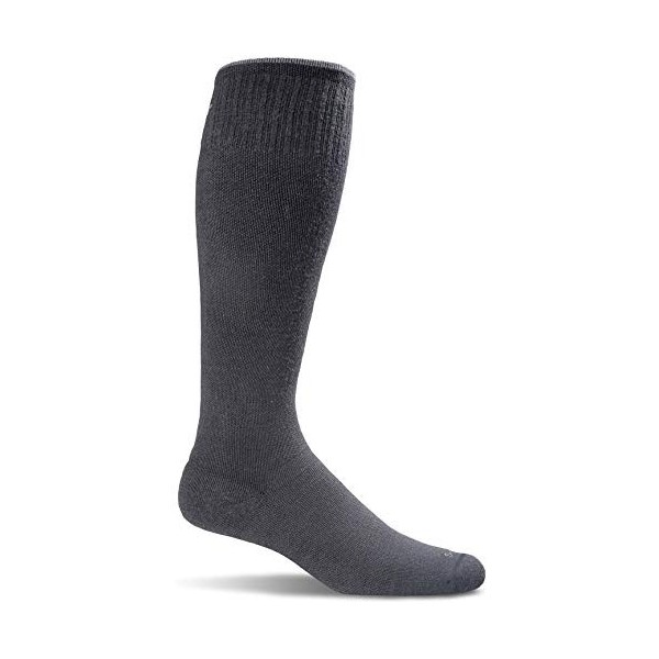 Sockwell Bas de contention pour femme - Noir brillant - M/L