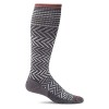 Sockwell Chaussettes de compression graduées à chevrons pour femme - Idéales pour les voyages, le sport, les infirmières, la 