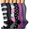 Chaussettes de compression pour femme et homme – Meilleur médical, pour la course, lathlétisme, les varices, les voyages. - 