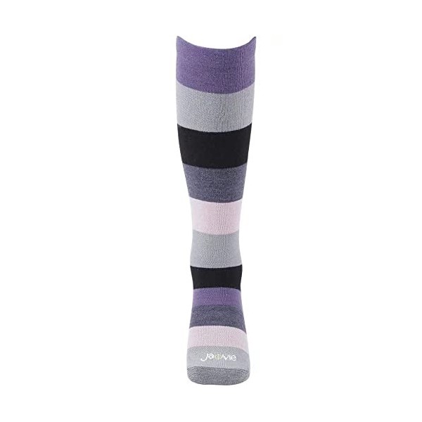 Javie Chaussettes de compression confortables 75 % laine mérinos 15-20 mmHg extra douces