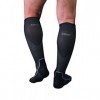 JOBST Chaussettes de compression graduées pour les amateurs de sport - Sport 15-20 mmHg Compression - Unisexe - Noir froid - 