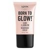 NYX Professional Makeup Highlighter Multifonction Liquide Born to Glow, Maquillage et Base de Teint, Teinte : Gleam