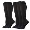 Jefshon Chaussettes de compression pour homme et femme, idéales pour le sport, la course, les voyages en avion, la grossesse,