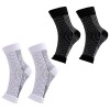 Chaussettes pour fasciite plantaire pour femmes, 2 paia Chaussettes de contention, Orthèse de soutien de la cheville pour ent