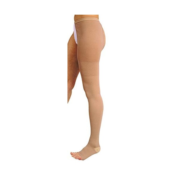 Variform 1509 taille 5 - Monocollant médicaux élastique de contention à compression graduée KL2 23-32 mmHg pied ouvert po